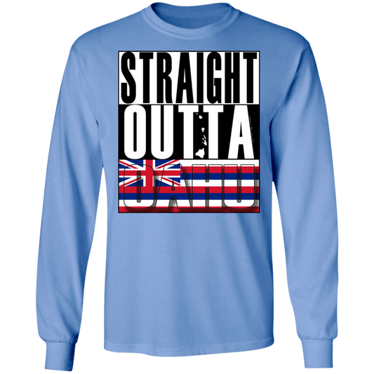 Straight Outta Oahu LS T-Shirt