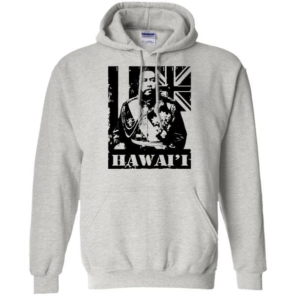 Hawai'i King Kalakaua Pullover Hoodie, Sweatshirts, Hawaii Nei All Day