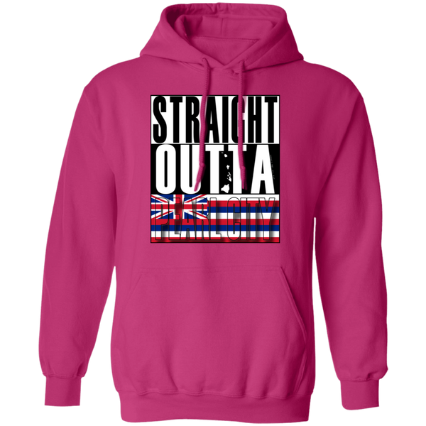 Straight Outta Pearl City Pullover Hoodie, Sweatshirts, Hawaii Nei All Day