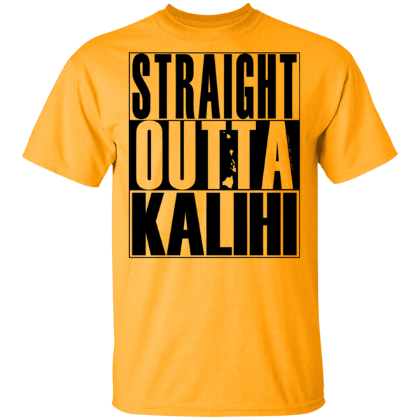 Straight Outta Kalihi(black ink) T-Shirt