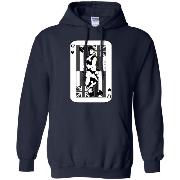 The Queen of Hawai'i Liliuokalani (black ink) Pullover Hoodie, Sweatshirts, Hawaii Nei All Day