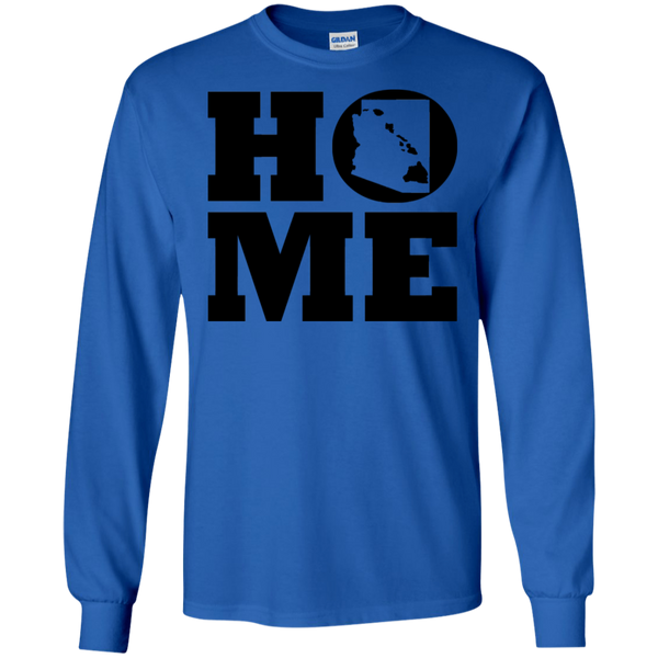 Home Roots Hawai'i and Arizona LS Ultra Cotton T-Shirt, T-Shirts, Hawaii Nei All Day