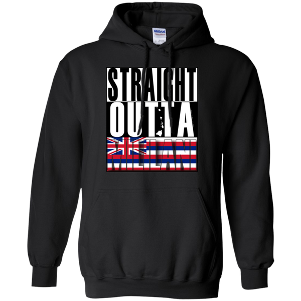 Straight Outta Mililani Hawai'i Pullover Hoodie, Sweatshirts, Hawaii Nei All Day