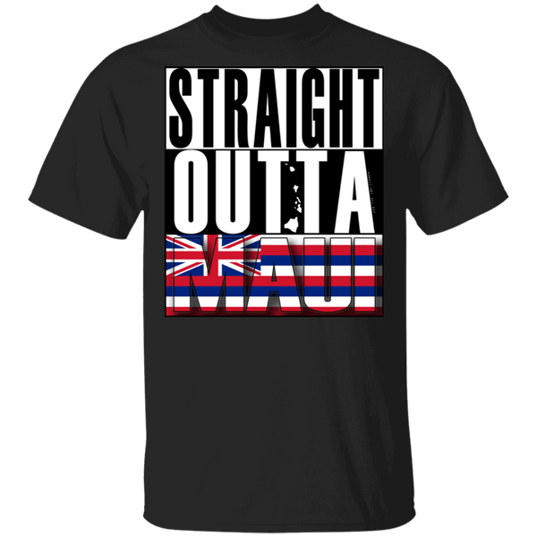 Straight Outta Maui Hawaii T-Shirt