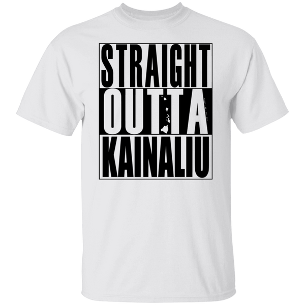Straight Outta Kainaliu (black ink) T-Shirt