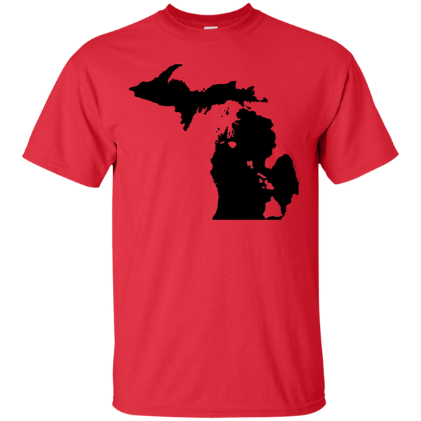 Living in Michigan with Hawaii Roots Ultra Cotton T-Shirt, T-Shirts, Hawaii Nei All Day