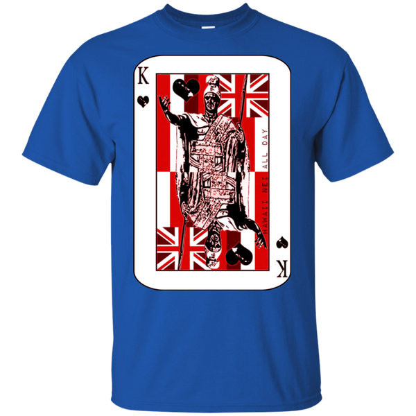 The King of Hawai'i Kamehameha (red ink) Ultra Cotton T-Shirt, T-Shirts, Hawaii Nei All Day