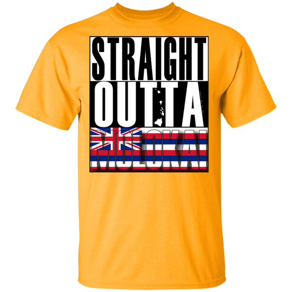 Straight Outta Molokai Hawaii T-Shirt