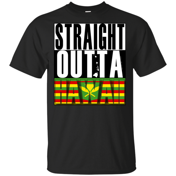 Straight Outta Hawaii(kanaka maoli) Ultra Cotton T-Shirt, T-Shirts, Hawaii Nei All Day