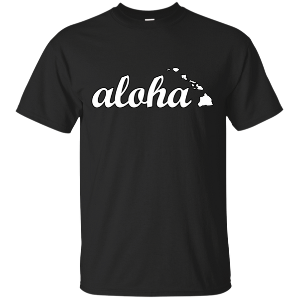 Aloha Hawaiian Islands Ultra Cotton T-Shirt - Hawaii Nei All Day