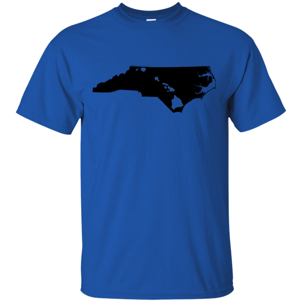 Living in North Carolina with Hawaii Roots Ultra Cotton T-Shirt, T-Shirts, Hawaii Nei All Day