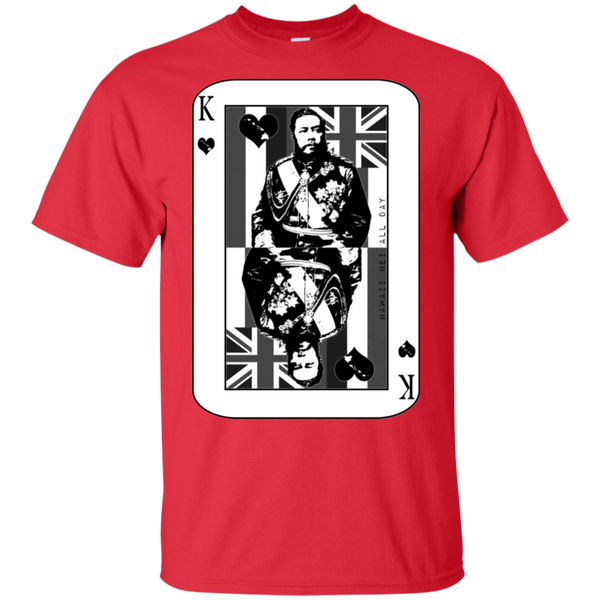 The King of Hawai'i Kalakaua(black ink) Ultra Cotton T-Shirt, T-Shirts, Hawaii Nei All Day