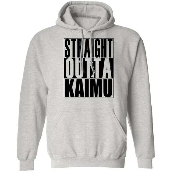 Straight Outta Kaimu(black ink) Pullover Hoodie