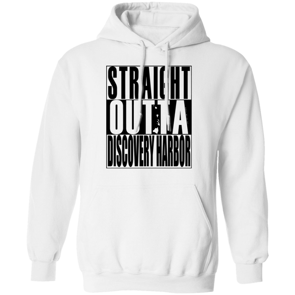 Straight Outta Discovery Harbor(black ink) Pullover Hoodie