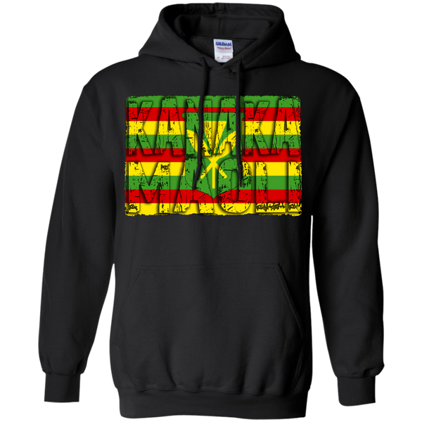 Kanaka Maoli Pullover Hoodie - Hawaii Nei All Day