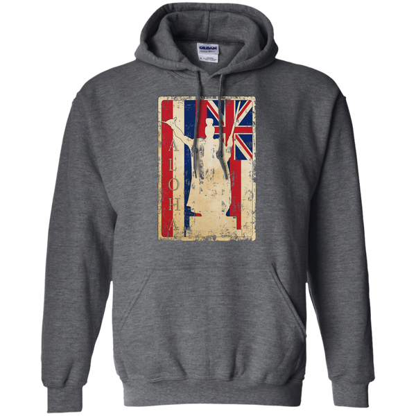 Aloha King Kamehameha Pullover Hoodie - Hawaii Nei All Day
