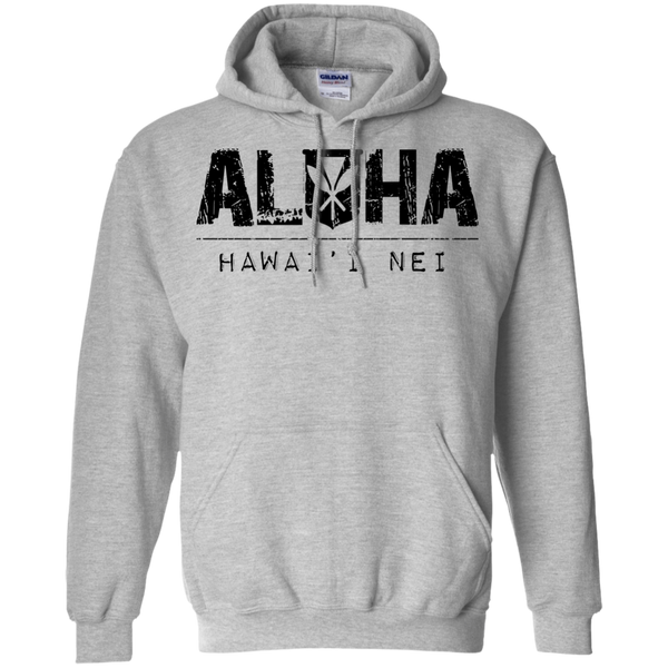 Aloha Hawai'i Nei Pullover Hoodie, Sweatshirts, Hawaii Nei All Day