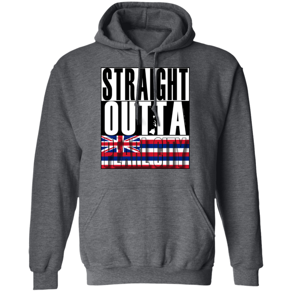 Straight Outta Pearl City Pullover Hoodie, Sweatshirts, Hawaii Nei All Day