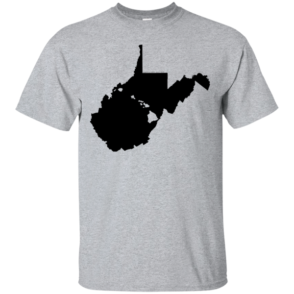 Living in West Virginia with Hawaii Roots Ultra Cotton T-Shirt, T-Shirts, Hawaii Nei All Day