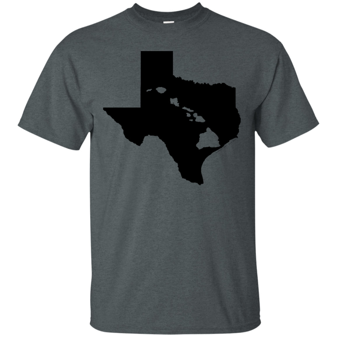 Living in Texas with Hawaii Roots Ultra Cotton T-Shirt - Hawaii Nei All Day
