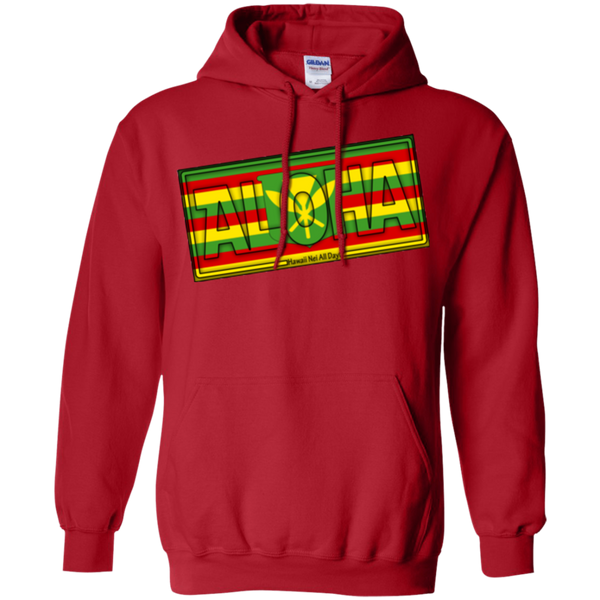 Aloha Hawai'i Kanaka Maoli Pullover Hoodie, Sweatshirts, Hawaii Nei All Day