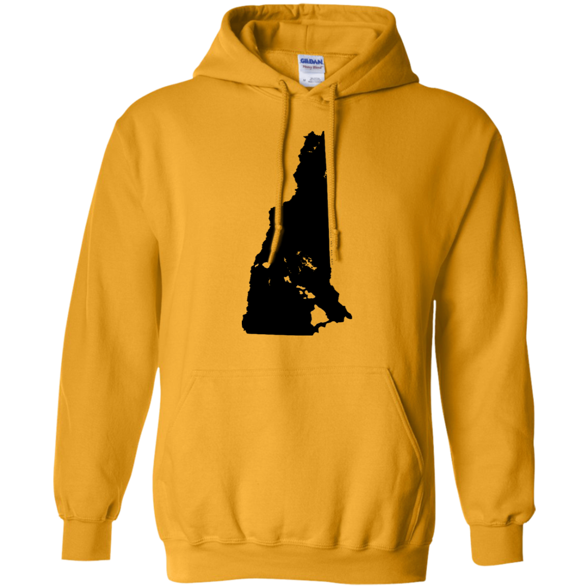 Living in New Hampshire with Hawaii Roots Pullover Hoodie 8 oz., Sweatshirts, Hawaii Nei All Day