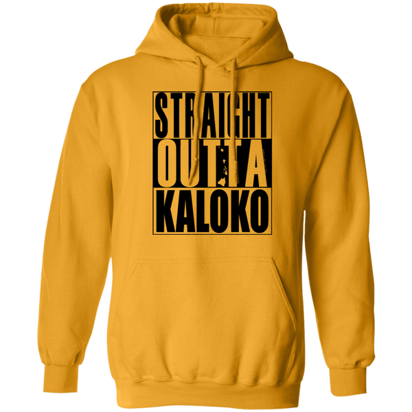 Straight Outta Kaloko(black ink) Pullover Hoodie