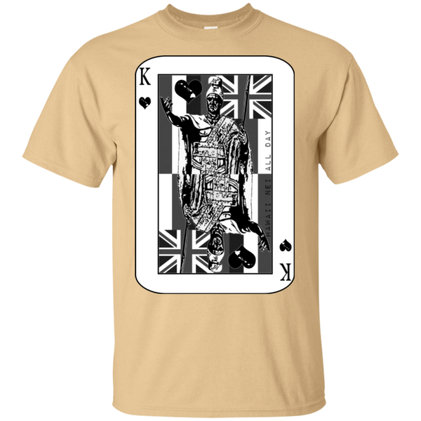 The King of Hawai'i Kamehameha (black ink) Ultra Cotton T-Shirt, T-Shirts, Hawaii Nei All Day