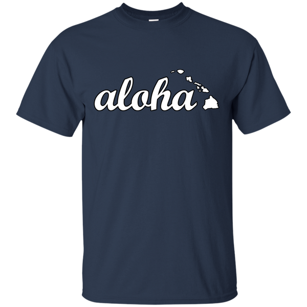 Aloha Hawaiian Islands Ultra Cotton T-Shirt - Hawaii Nei All Day