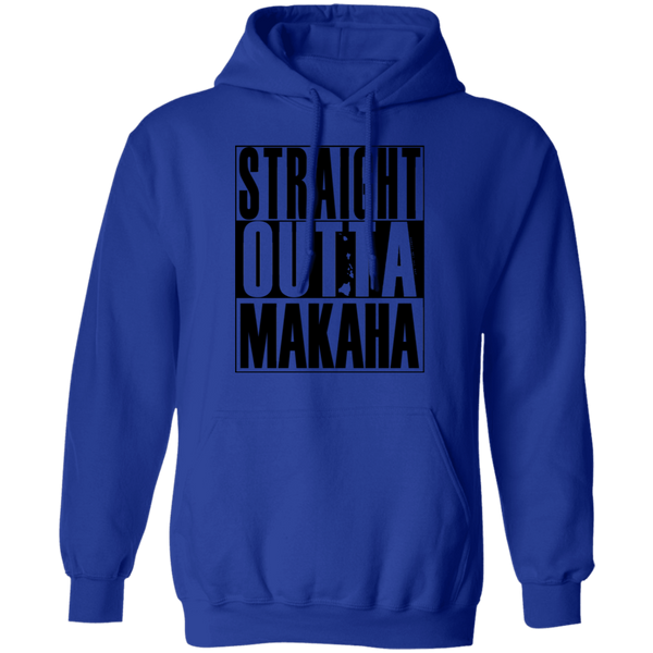 Straight Outta Makaha (black ink) Pullover Hoodie
