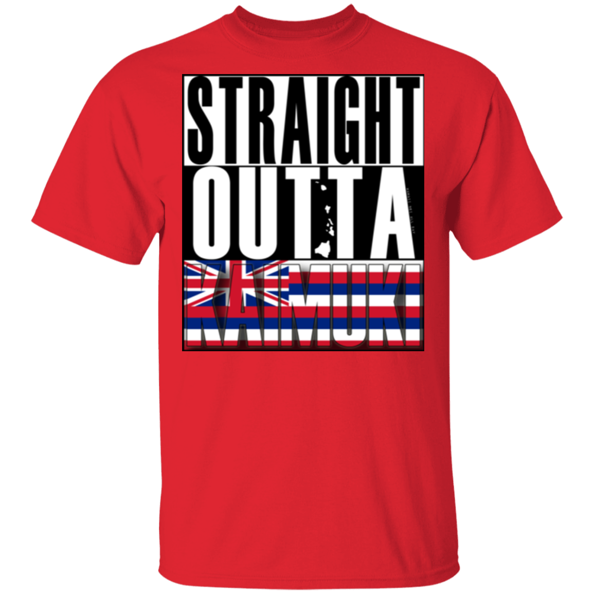Straight Outta Kaimuki T-Shirt, T-Shirts, Hawaii Nei All Day