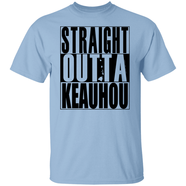 Straight Outta Keauhou (black ink) T-Shirt