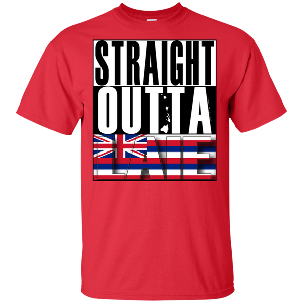 Straight Outta Laie Hawai'i Ultra Cotton T-Shirt, T-Shirts, Hawaii Nei All Day