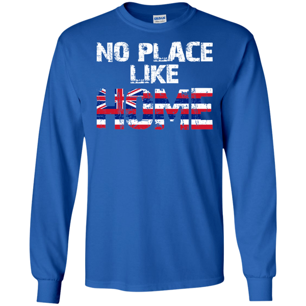 No Place Like HOME Hawai'i LS Ultra Cotton T-Shirt, T-Shirts, Hawaii Nei All Day