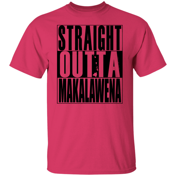 Straight Outta Makalawena(black ink) T-Shirt