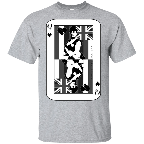 The Queen of Hawai'i Liliuokalani (black ink) Ultra Cotton T-Shirt, T-Shirts, Hawaii Nei All Day