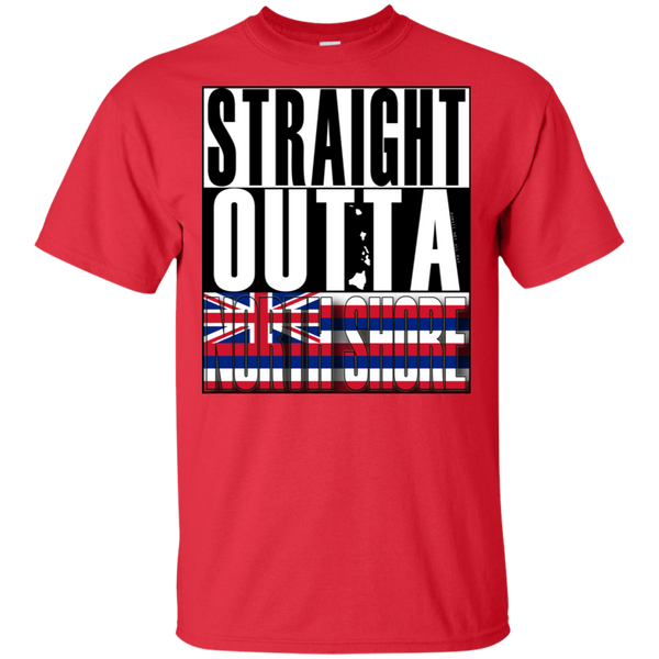 Straight Outta North Shore Ultra Cotton T-Shirt, T-Shirts, Hawaii Nei All Day