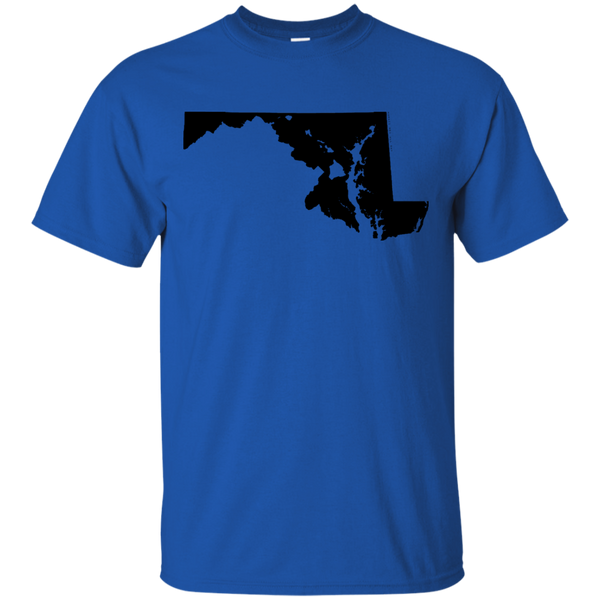 Living in Maryland with Hawaii Roots Ultra Cotton T-Shirt, T-Shirts, Hawaii Nei All Day