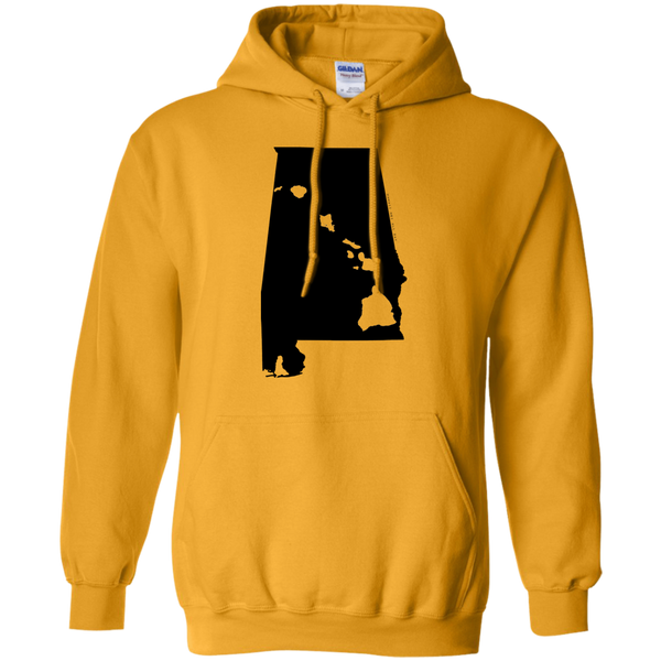 Living in Alabama with Hawaii Roots Pullover Hoodie, Sweatshirts, Hawaii Nei All Day