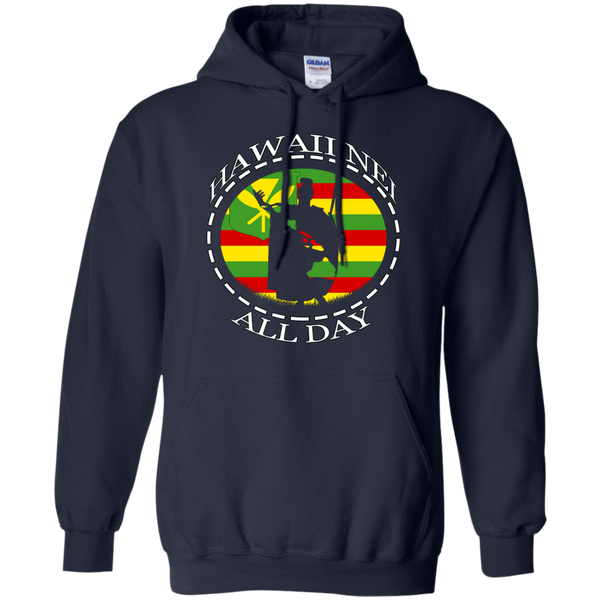 The Rising Sun Kanaka Maoli Flag Pullover Hoodie, Sweatshirts, Hawaii Nei All Day