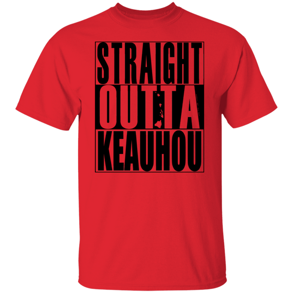 Straight Outta Keauhou (black ink) T-Shirt