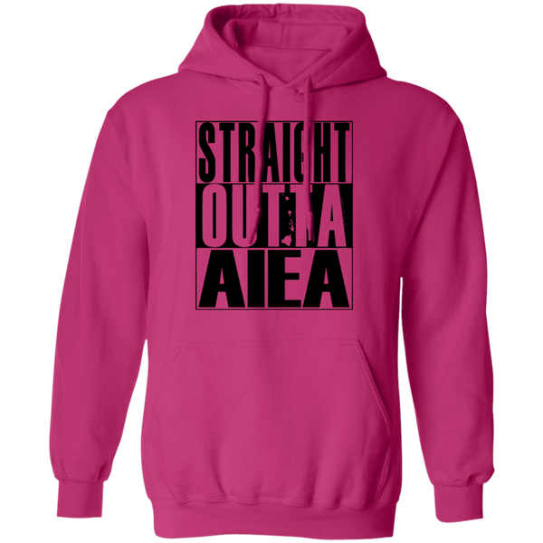 Straight Outta Aiea (black ink) Pullover Hoodie