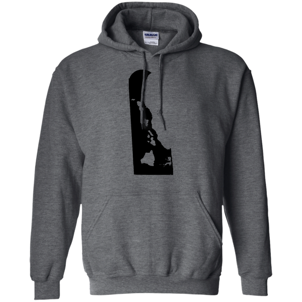 Living in Delaware with Hawaii Roots Pullover Hoodie, Sweatshirts, Hawaii Nei All Day
