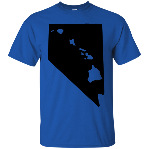 Living in Nevada with Hawaii Roots Ultra Cotton T-Shirt, T-Shirts, Hawaii Nei All Day