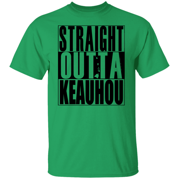 Straight Outta Keauhou (black ink) T-Shirt