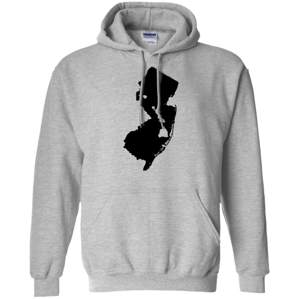 Living in New Jersey with Hawaii Roots Pullover Hoodie 8 oz., Sweatshirts, Hawaii Nei All Day