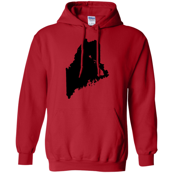 Living in Maine with Hawaii Roots Pullover Hoodie 8 oz., Sweatshirts, Hawaii Nei All Day