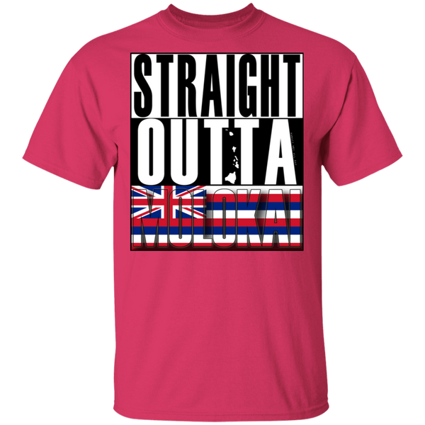 Straight Outta Molokai Hawaii T-Shirt