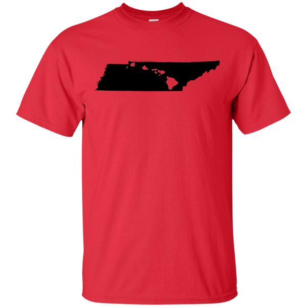 Living in Tennessee with Hawaii Roots Ultra Cotton T-Shirt, T-Shirts, Hawaii Nei All Day