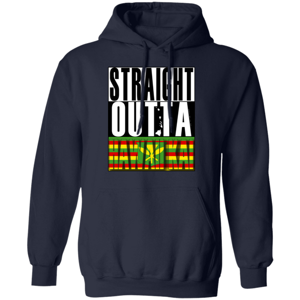 Straight Outta Hawaii Kai(Kanaka Maoli) Pullover Hoodie, Sweatshirts, Hawaii Nei All Day